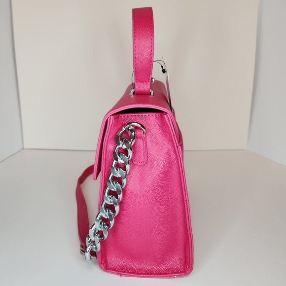 Bestey Johnson Red XODEVIN Shoulder Bag with Chain - NWT - Picture 7 of 10